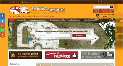 Desktop Screenshot of andorracampers.com